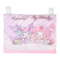 【メール便】マイメロディ＆クロミ クリップポケット ポケットポーチ サンリオ 高波クリエイト クリップポーチ キッズポシェット 子供 キャラクター グッズ 