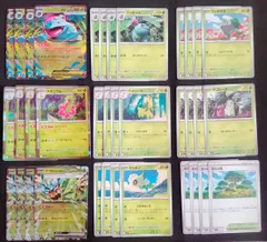 【ポケカ / デッキパーツ】メガフシギバナex フシギダネ フシギソウ メガニウム ベイリーフ チコリータ セレビィ オーガポンみどりのめんex 活力の森
