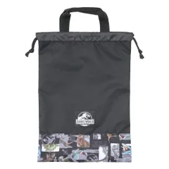 【メール便】ジュラシックワールド シューズバッグ シューズケース 恐竜 高波クリエイト 新学期準備雑貨 映画キャラクター グッズ 