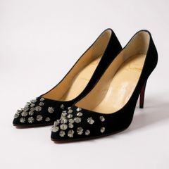 Christian Louboutin スタッズ パンプス 37 - メルカリ