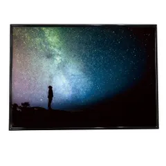 【A3サイズ（約30×42cm）】【mo-poster-12】アートプリント ポスター インテリア インテリア おしゃれ アート モダン 星空 宇宙 オーロラ 銀河 天体観測 プラネタリウム 横