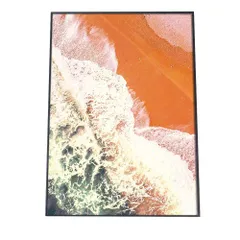 【B4サイズ（約25x36cm）】【mo-poster-14】海岸 砂浜 海 ポスター インテリア フォト オシャレ アート モダン 縦