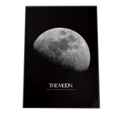 【A4サイズ（約21x30cm）】【mo-poster-22】アートプリント ポスター インテリア おしゃれ アート モダン 月 ムーン 惑星 moon 宇宙 フォト 天体 プラネタリウム   特大 大きい 小さい 縦