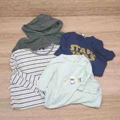 ◇ 《 COMMECAISM/b.room/UNIQLO/GAP まとめ売り4点セット サイズ160A/150/表記なし キッズ Ｔシャツ/パーカー メンズ 》 E  【1308290049006】