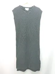 ◇ CIAOPANICTYPY チャオパニックティピー 無地 シンプル 大人 ロング丈 ワンピース サイズONE ブラック レディース E  【1308290050347】