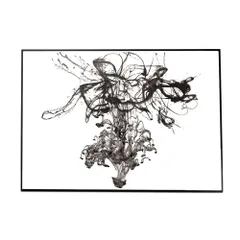 【B1サイズ（約73x103cm）】【pbg-poster-1108】シンボルアート 炭 白黒 ポスター   ポスター フォト フレーム オシャレ アート モダン シンプル オシャレ お洒落   特大 大きい 小さい 縦