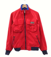 ポロ バイ ラルフローレン Polo by Ralph Lauren SSTタイプ ジャケット 裏地フリース TALONジッパー 赤 レッド XS