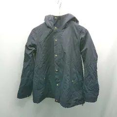 ◇ フレームワークス フード ジップアップ 薄手 シンプル オシャレ 長袖 ジャケット サイズ36 ネイビー レディース E  【1308290052372】