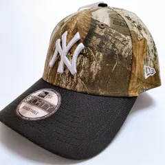 【新品未使用・日本未発売】New Era ニューエラ MLB ニューヨーク・ヤンキース 9FORTY リアルツリー カモ キャップ ユニセックス（メンズ・レディース）