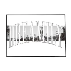 【A3サイズ（約30×42cm）】【pbg-poster-2113】アーチロゴ 黒 白 英字 テキスト ポスター  ポスター フォト フレーム オシャレ アート モダン シンプル オシャレ お洒落  特大 大きい 小さい 横