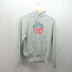 ◇ BEAMS ビームス フード プリント シンプル おしゃれ カジュアル ストレッチ 長袖 パーカー サイズS グレー レディース E  【1308290061015】のサムネイル