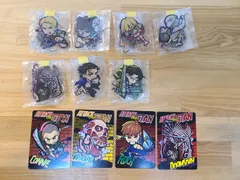 進撃の巨人 in E-DINER TITAN CAFE グッズ 特典 計11点セット エレン リヴァイ 巨人 等 【E4401-001】▲91