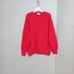 トムボーイ レッド ニット FF n8963