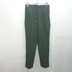 ◇ ZARA ザラ ツータック ストレッチ センタープレス シンプル おしゃれ 綺麗め パンツ サイズM ブラック レディース E  【1308290062197】