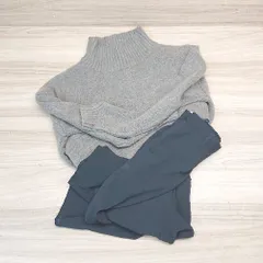 ◇ 《 PAGEBOY ページボーイ まとめ売り2点セット サイズF ハイネック バックウエストゴム ニット パンツ レディース 》 E  【1308290069608】