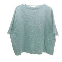 ◇ FREAK'S STORE ラウンドネック 無地 カジュアル 半袖 Tシャツ サイズF ブラック レディース E  【1308290069806】