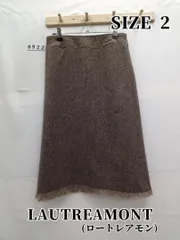 6922　LAUTREAMONT(ロートレアモン)　スカート　M