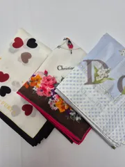 【used品】ブランド レディースハンカチ 3枚セット