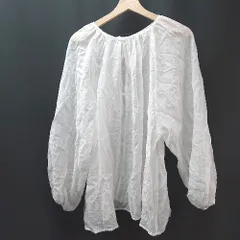 ◇ CIAOPANIC TYPY 無地 バックリボン オーバーサイズ 長袖 ブラウス サイズONE ホワイト レディース E  【1309040001770】