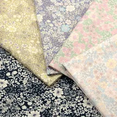 Sofi Flower ブロード生地  花柄 ブラウス チュニック 服地 おしゃれ エレガント ハンドメイド 手芸 裁縫 布地 50cm単位