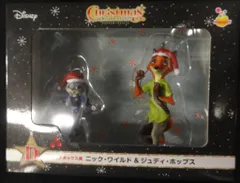 サニーサイドアップ Happyくじ DISNEY クリスマスオーナメントくじ 2022 ペアボックス賞 ニック・ワイルド&ジュディ・ホップス
