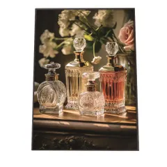 【A4サイズ（約21x30cm）】【si-poster-1115】ポスター 香水 パフューム オーデコロン パルファンポスター インテリア おしゃれ ファッション 化粧品 女性 宝石