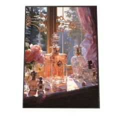 【A3サイズ（約30×42cm）】【si-poster-1122】ポスター 香水 パフューム オーデコロン パルファンポスター インテリア おしゃれ ファッション 化粧品 女性 宝石