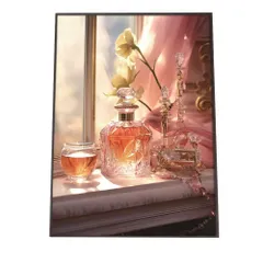 【A4サイズ（約21x30cm）】【si-poster-1125】ポスター 香水 パフューム オーデコロン パルファンポスター インテリア おしゃれ ファッション 化粧品 女性 宝石