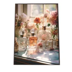 【A3サイズ（約30×42cm）】【si-poster-1133】ポスター 香水 パフューム オーデコロン パルファンポスター インテリア おしゃれ ファッション 化粧品 女性 宝石