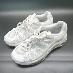 ◇ PUMA プーマ メッシュ素材 ローカット カジュアル ブランドロゴ 刺繍 スニーカー サイズ23 ホワイト レディース E  【1309040006676】