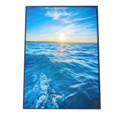 【A3サイズ（約30×42cm）】【si-poster-1172】ポスター サーフ系 海 ブルー さわやか 海岸 ヤシの木 空 インテリア おしゃれ ファッション フォト オシャレ モダン