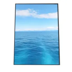 【A4サイズ（約21x30cm）】【si-poster-1212】ポスター サーフ系 海 ブルー さわやか 海岸 ヤシの木 空 インテリア おしゃれ ファッション フォト オシャレ モダン