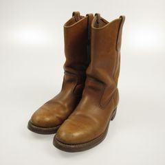 USA製Justinジャスティンペコスウエスタンブーツ9D ブラウンPECOS