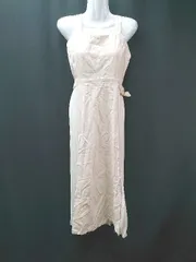◇ archives アルシーヴ プリーツスカート ガーリー 上品 ノースリーブ ロング丈 ワンピース 表記なし ピンク レディース E  【1309040011038】のサムネイル