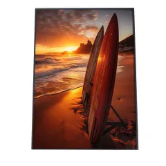 【A2サイズ（約42x59cm）】【si-poster-1411】コースタル インテリア 海のポスター オーシャン シーデザイン 海辺 インテリア おしゃれ 常夏 南国 部屋 サーフ系 サーフィン