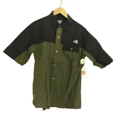 ザノースフェイス THE NORTH FACE S/S Nuptse Shirt/ショートスリーブヌプシシャツ メンズ import：M 