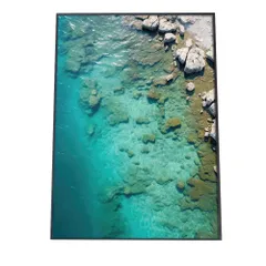 【A4サイズ（約21x30cm）】【si-poster-1423】コースタル インテリア 海のポスター オーシャン シーデザイン 海辺 インテリア おしゃれ 常夏 南国 部屋 サーフ系 サーフィン