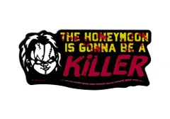 チャッキー ステッカー アメリカン キャラクター アメリカ おしゃれ かっこいい スマホ 車 バイク アウトドア キャンプ スーツケース チャイルド・プレイ イラスト KILLER 