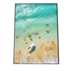 【A4サイズ（約21x30cm）】【si-poster-1434】コースタル インテリア 海のポスター オーシャン シーデザイン 海辺 インテリア おしゃれ 常夏 南国 部屋 サーフ系 サーフィン