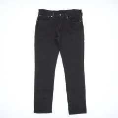 W34 L32 リーバイス 511 ブラックデニム ズボン パンツ 0105H2