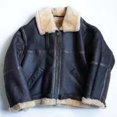 【美品】ウィリスアンドガイガー B-3馬革羊革切り替え　ムートンジャケット40 WILLIS＆GEIGER ウィリス アンド ガイガー B-3 33H5595 W535AC-17756