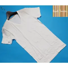新品正規品 Paul Smith ポールスミス コットンフライス Vネック 半袖TシャツLLホワイト(010) 30-1310