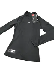 アンダーアーマー◆キッズ ジュニア UA コールドギア コンプレッションインナー 裏起毛 ブラック
