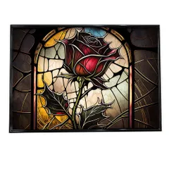 【A1サイズ（約59x84cm）】【si-poster-241】薔薇 アート CG メルヘン ポスター ファッション ポスター アート モダン 絵 画   特大 大きい 小さい フォト 横