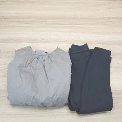 ◇ 《 UNIQLO ユニクロ まとめ商品 2点セット サイズS ストレッチ 薄手 ギャザー パンツ ワンピース レディース 》 E  【1309040025769】