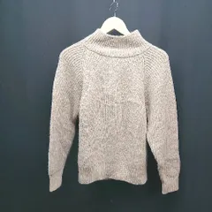 ◇ ROPE PICNIC ハイネック 無地 ゆったり 長袖 ニット サイズ38 ベージュ レディース E  【1309040028494】