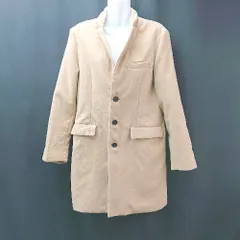 ◇ browny standard チェスター カジュアル ロング アウター 冬物 長袖 コート サイズS ベージュ レディース E  【1309040030237】