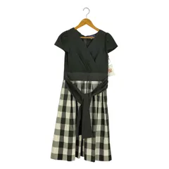 エムズグレイシー Ms GRACY カシュクール チェックワンピース レディース JPN：40 