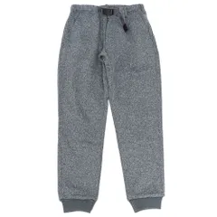 美品 GRAMICCI ボンディングニット リブパンツ 【サイズ：ASIA S】 ヘザーグレー GUP-20F047 グラミチ メンズ 5F18/A0724S/LAN05/