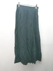 ◇ ◎ ●未使用● ROPE PICNIC ウエストゴム サイドジップ ロング丈 フレア スカート サイズ36 ネイビー レディース E  【1309040033641】